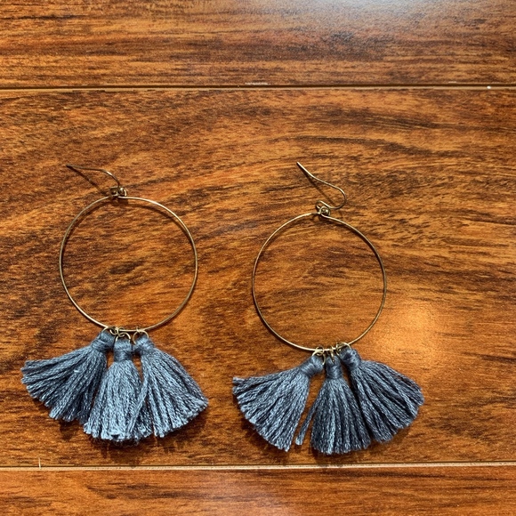 Jewelry - Circle Tassel Earrings Jewelry - Circle Tassel Earrings
